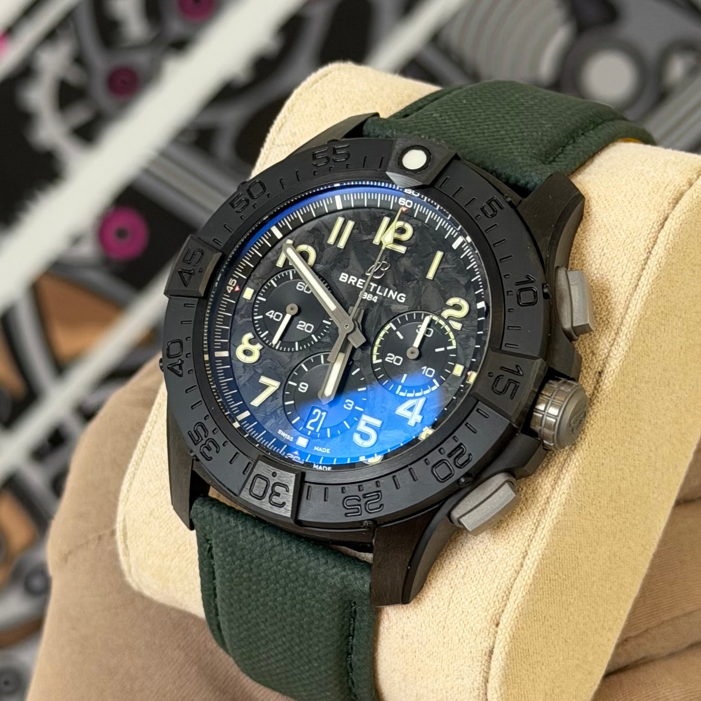 Breitling Super Avenger B01 Night Mission SB0148