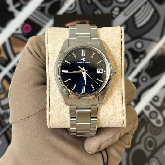 NEW Grand Seiko Heritage Blue Dial SBGP013