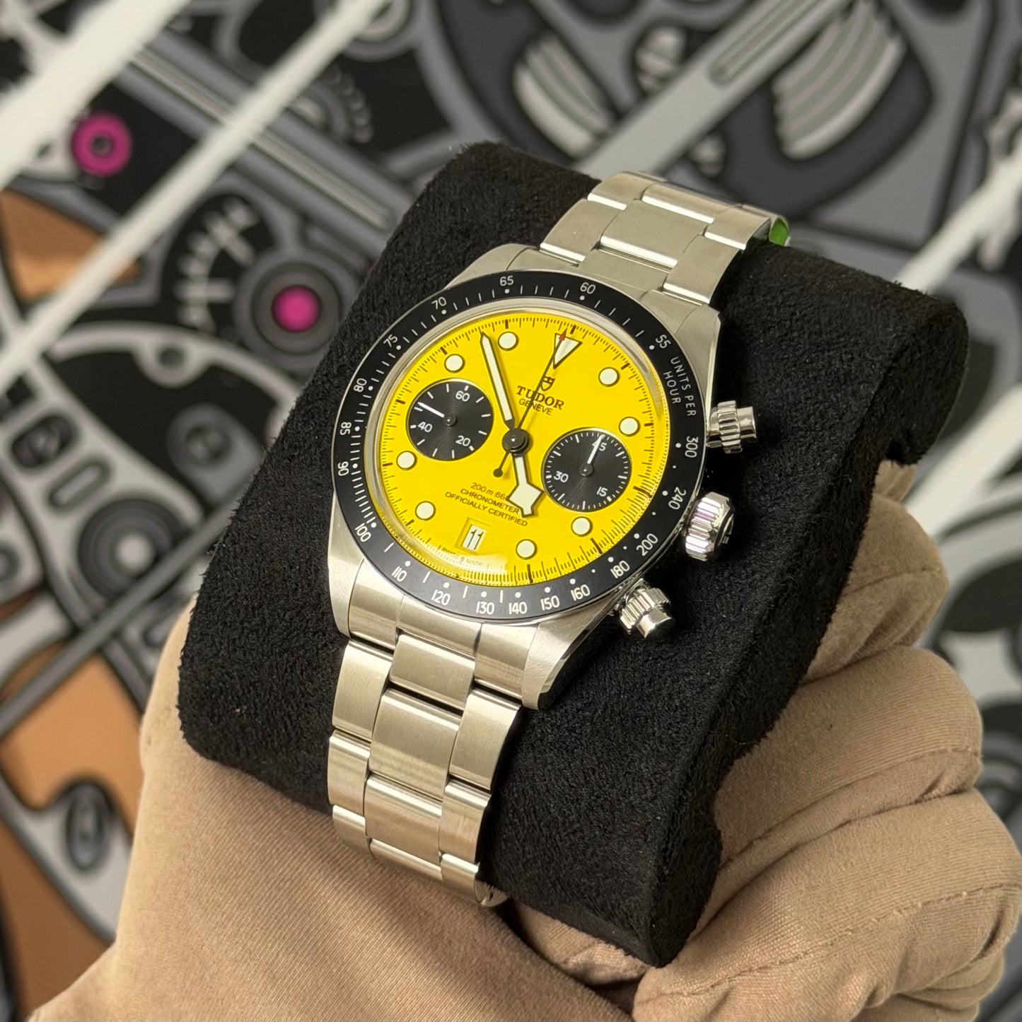 NEW Tudor Black Bay Chronograph Bumblebee 79361N