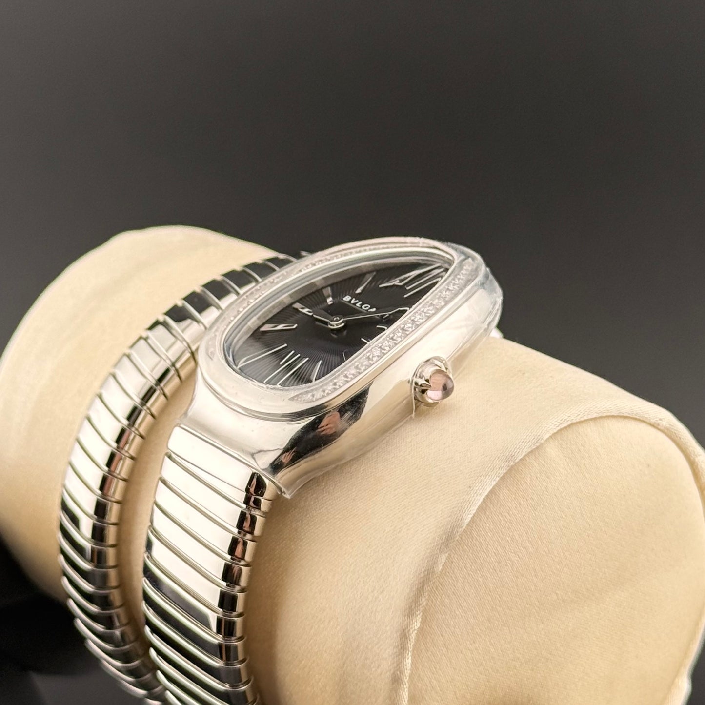 NEW Bulgari Serpenti Tubogas Black Diamond 103434