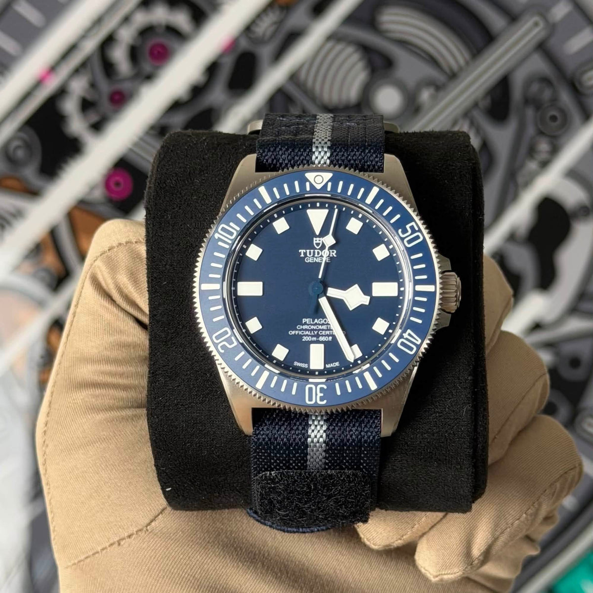NEW Tudor Blue FXD 25707B/26
