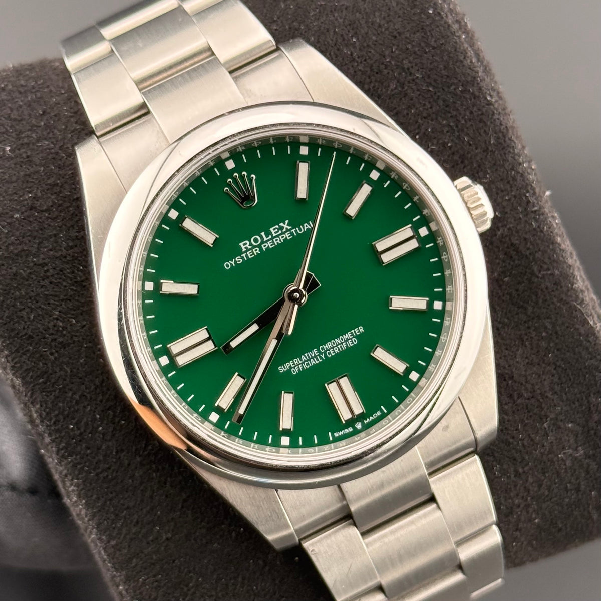 Rolex Oyster Perpetual 41 Green 124300