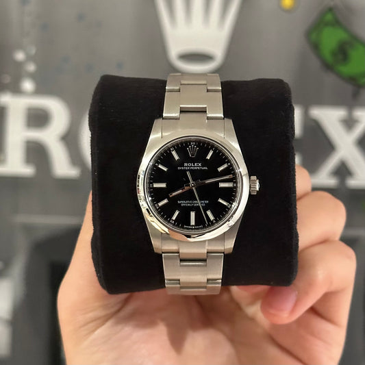 Rolex OP34 Black 124200