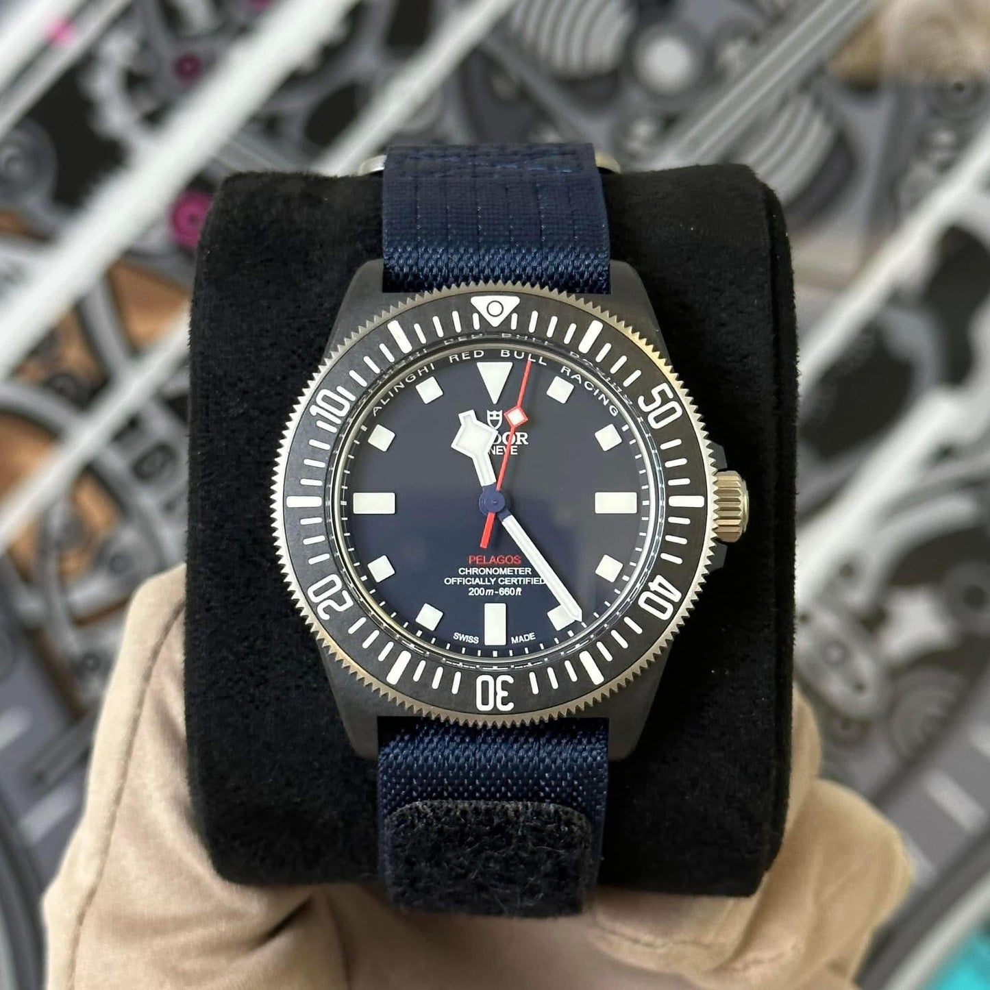 NEW Tudor Pelagos FXD Alinghi Red Bull 25707KN