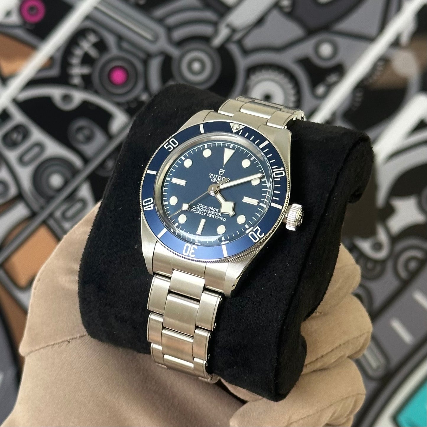 Tudor Black Bay Blue BB58 79030B