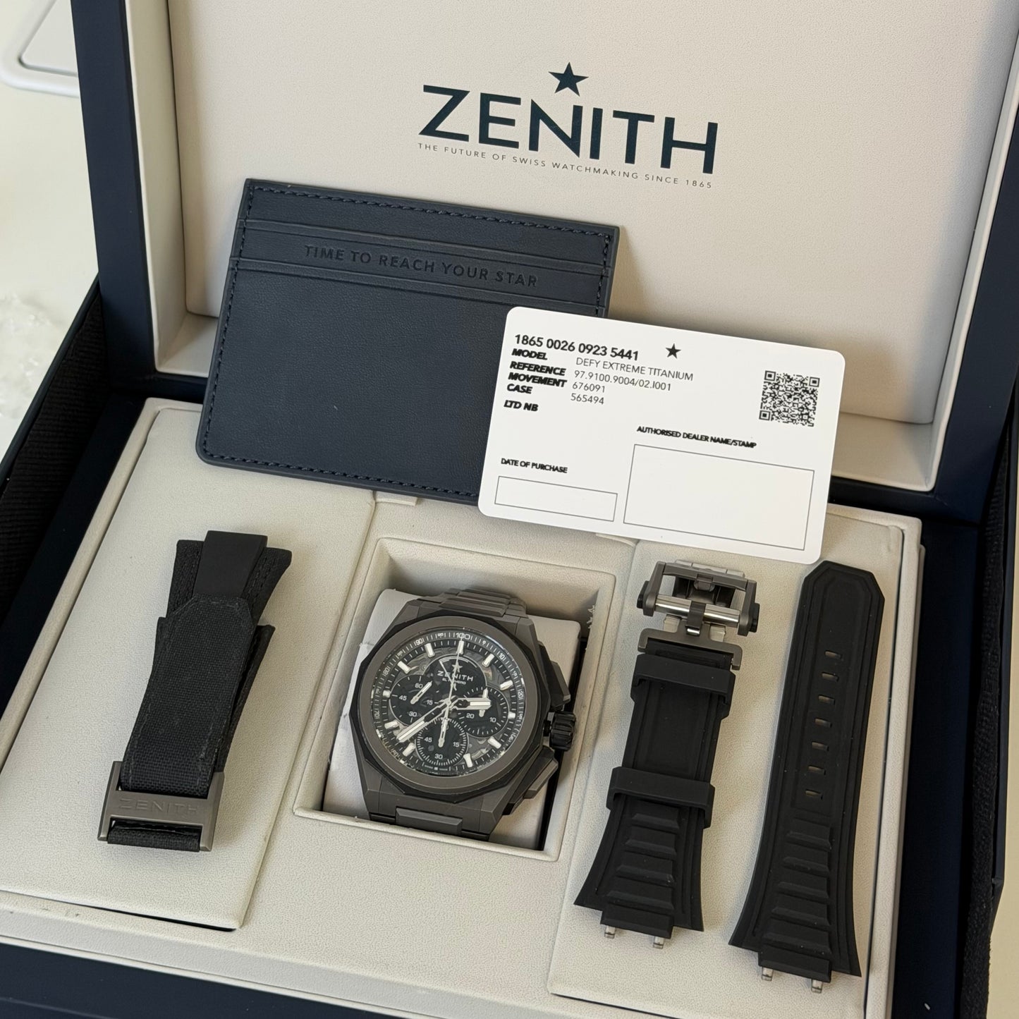 Zenith Defy Extreme Microblasted Titanium 97.9100.9004/02.I001