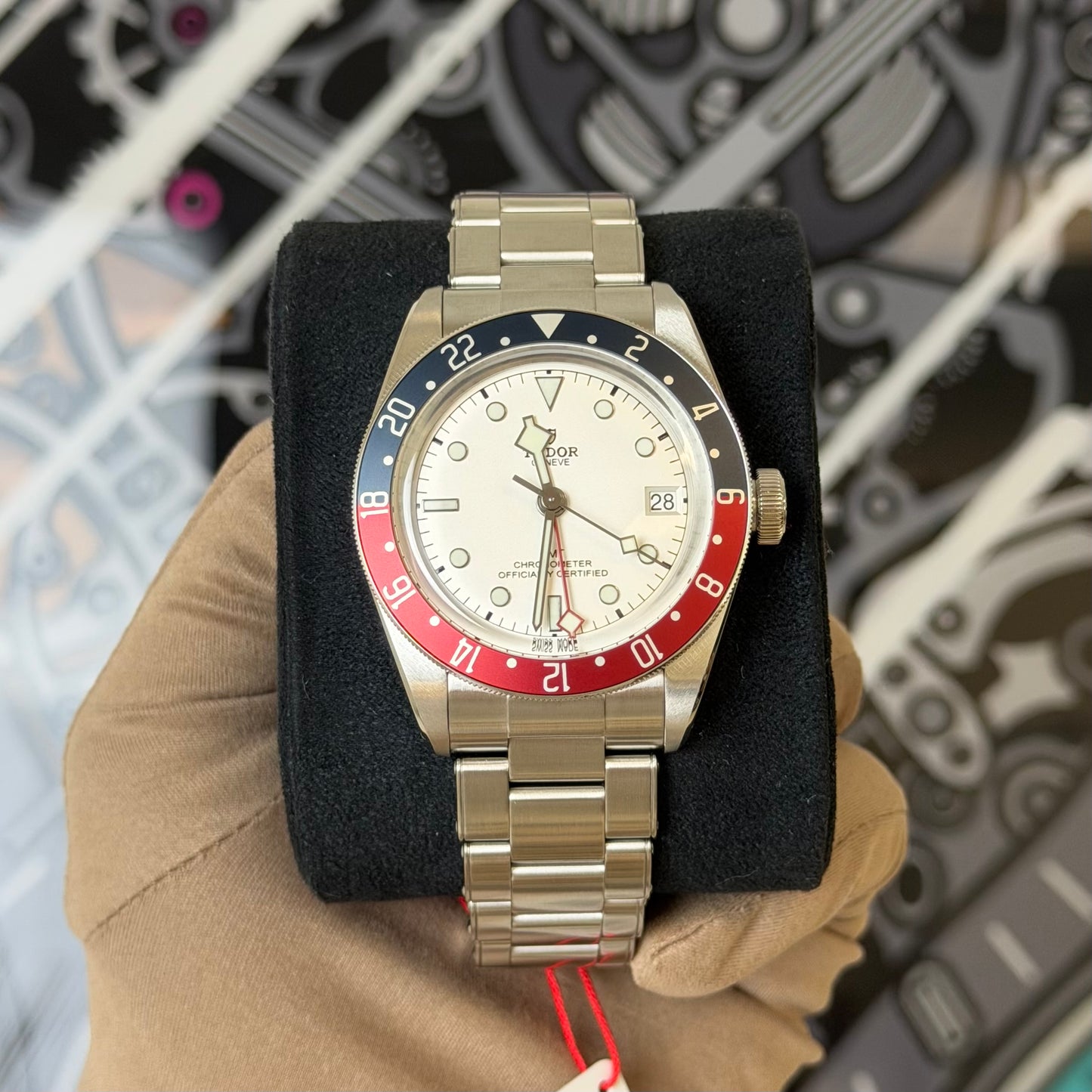 NEW Tudor Black Bay Pepsi White Dial 79830RB