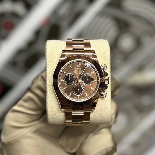 Rolex Rose Gold Daytona Chocolate Dial 126505