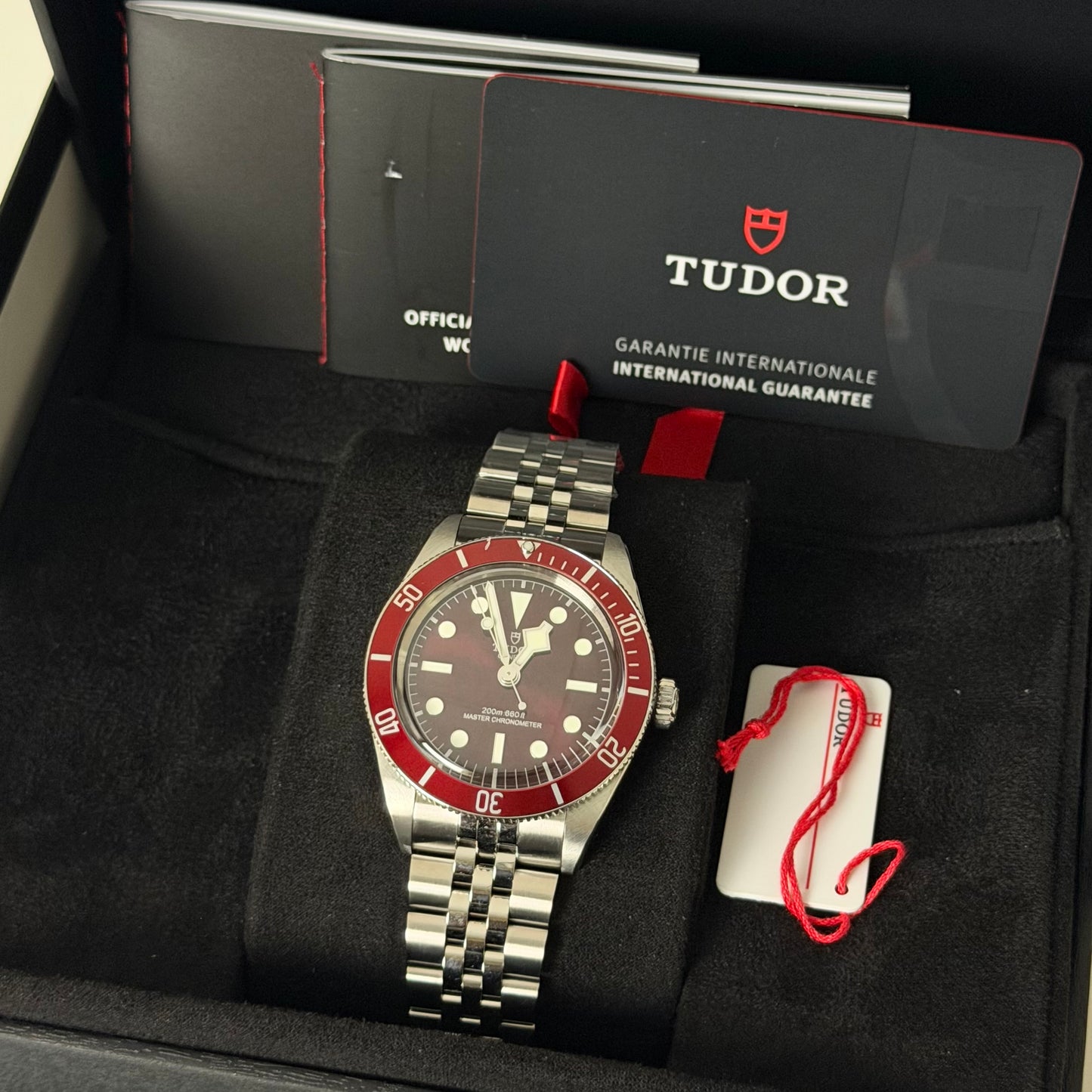 NEW Tudor Black Bay 58 Burgundy Jub 7939A1A0RU