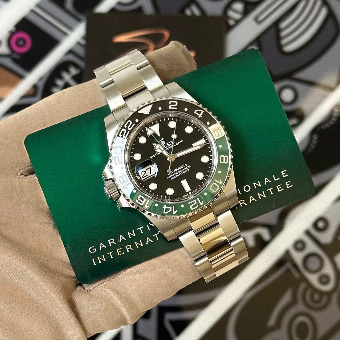 NEW Rolex GMT Sprite Oyster 126720VTNR 2025