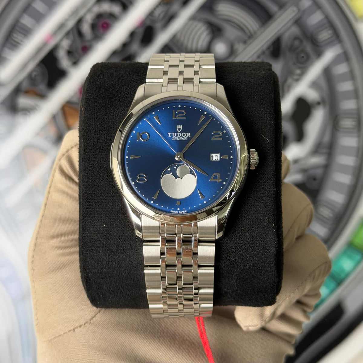 NEW Tudor 1926 Luna Blue Moonphase 91560