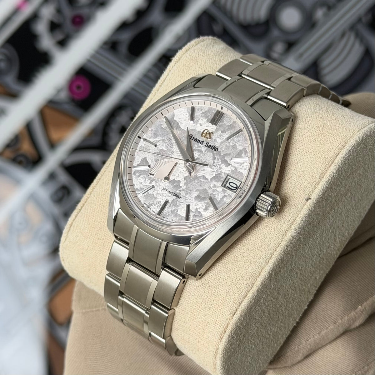 NEW Grand Seiko Spring Drive Shunbun SBGA443