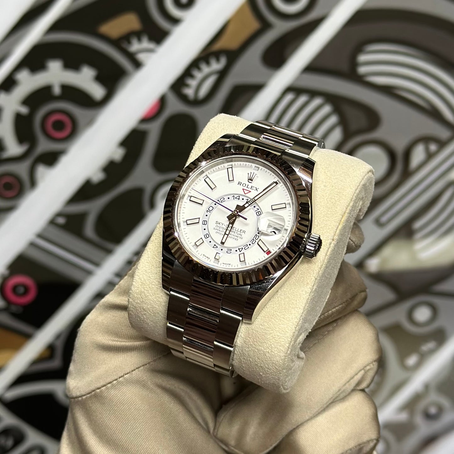 Rolex SkyDweller White Dial Oyster 326934