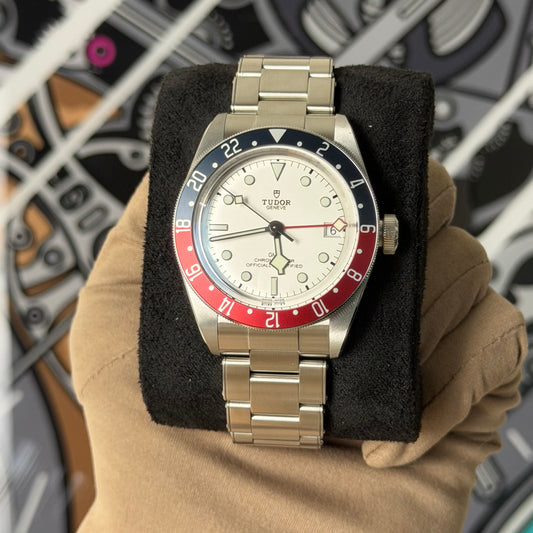 NEW Tudor Black Bay Pepsi White 79830RB (2026)