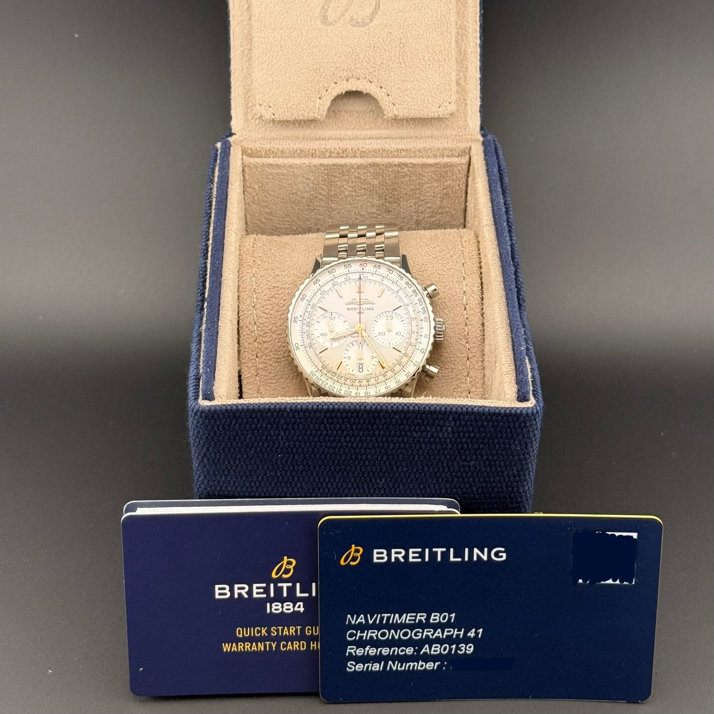 Breitling Navitimer B01 Chronograph 41mm AB0139211G1A1