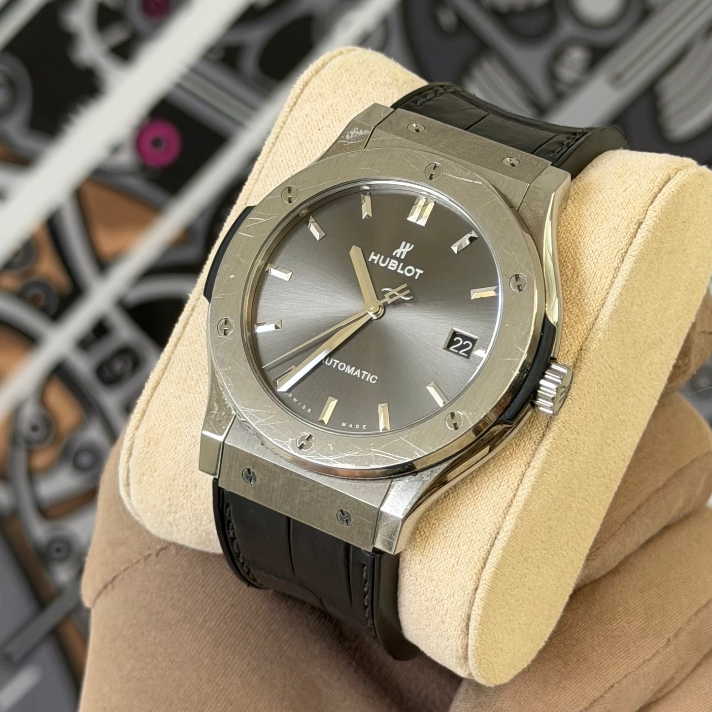 Hublot Classic Fusion Racing Gray Titanium 511.NX.7071.LR