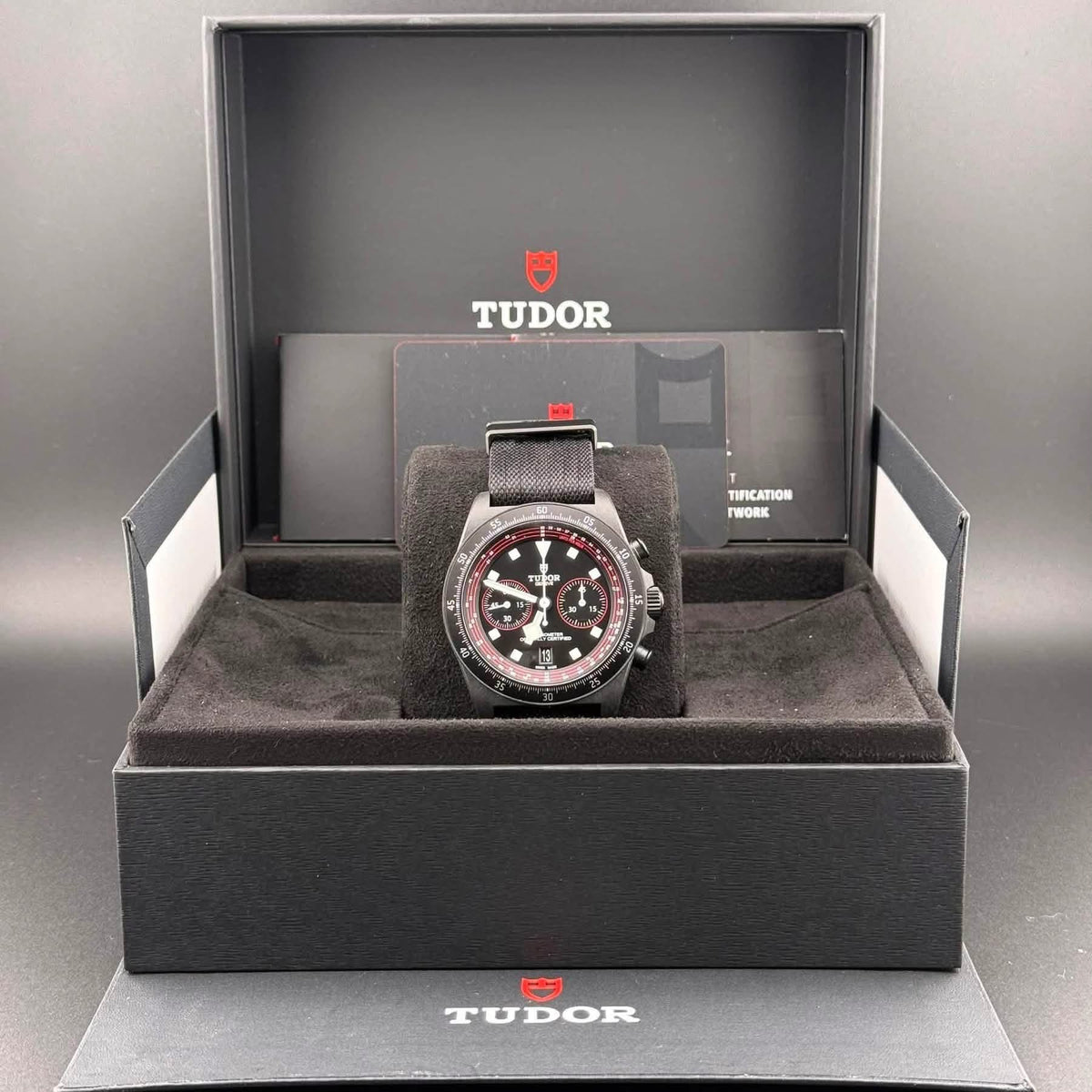 NEW Tudor FXD Chrono 43mm Black Carbon 25827KN