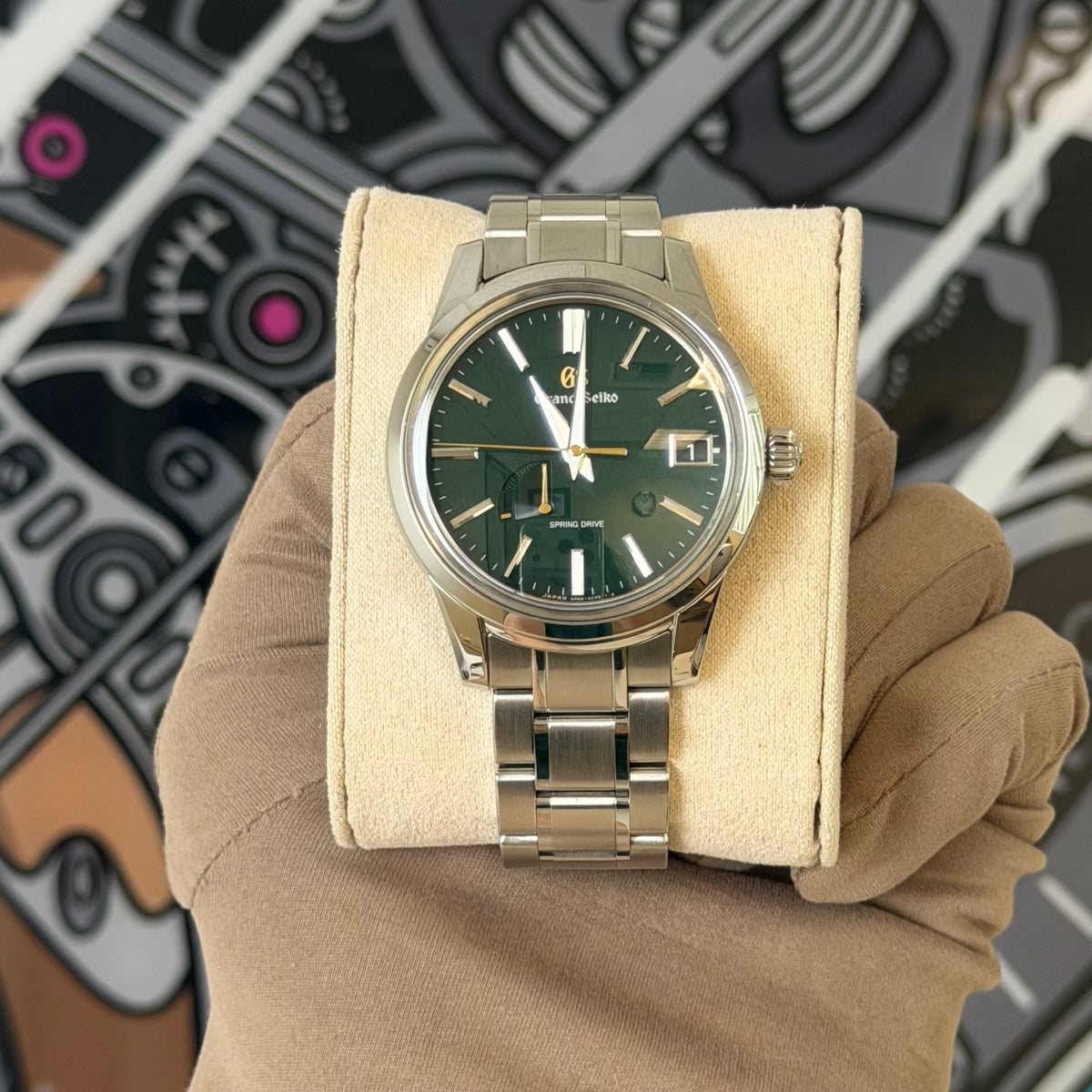 Grand Seiko Spring Drive Mt. Fuji Summer Green SBGA453