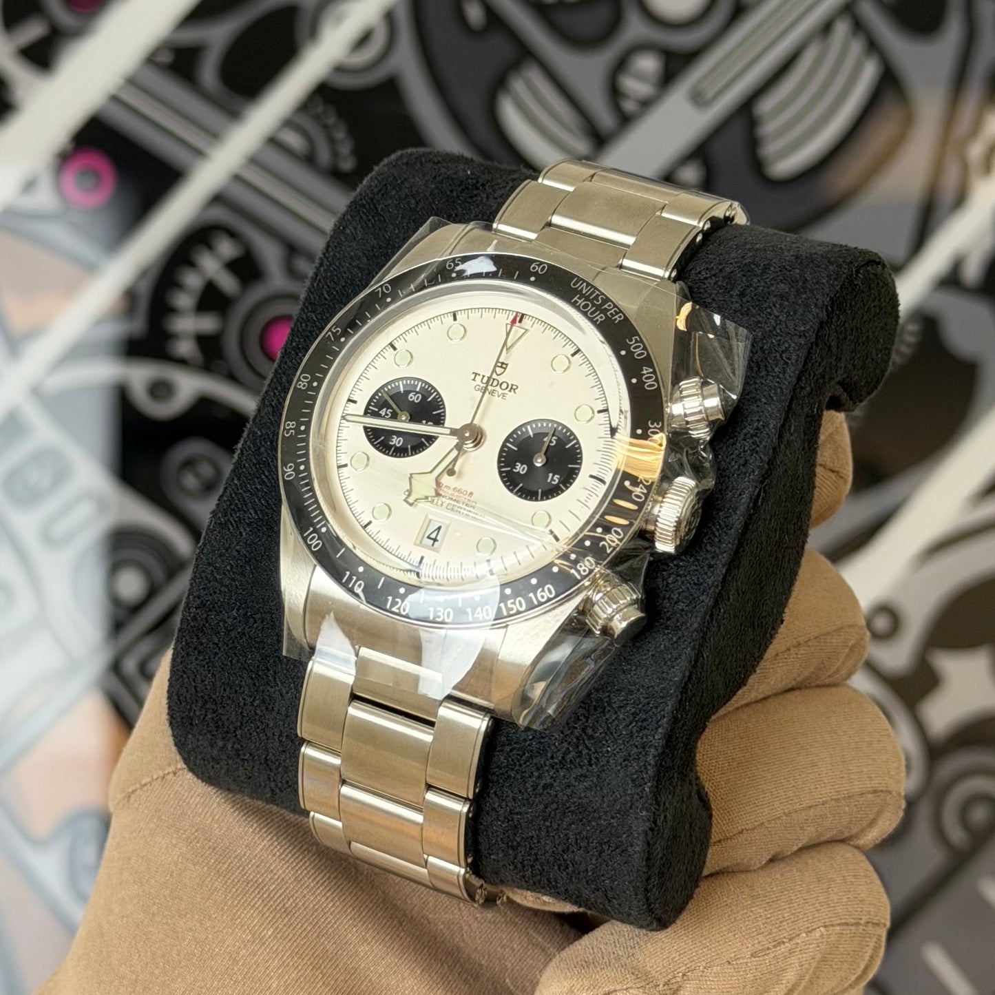 NEW Tudor Chronograph Panda 79360N