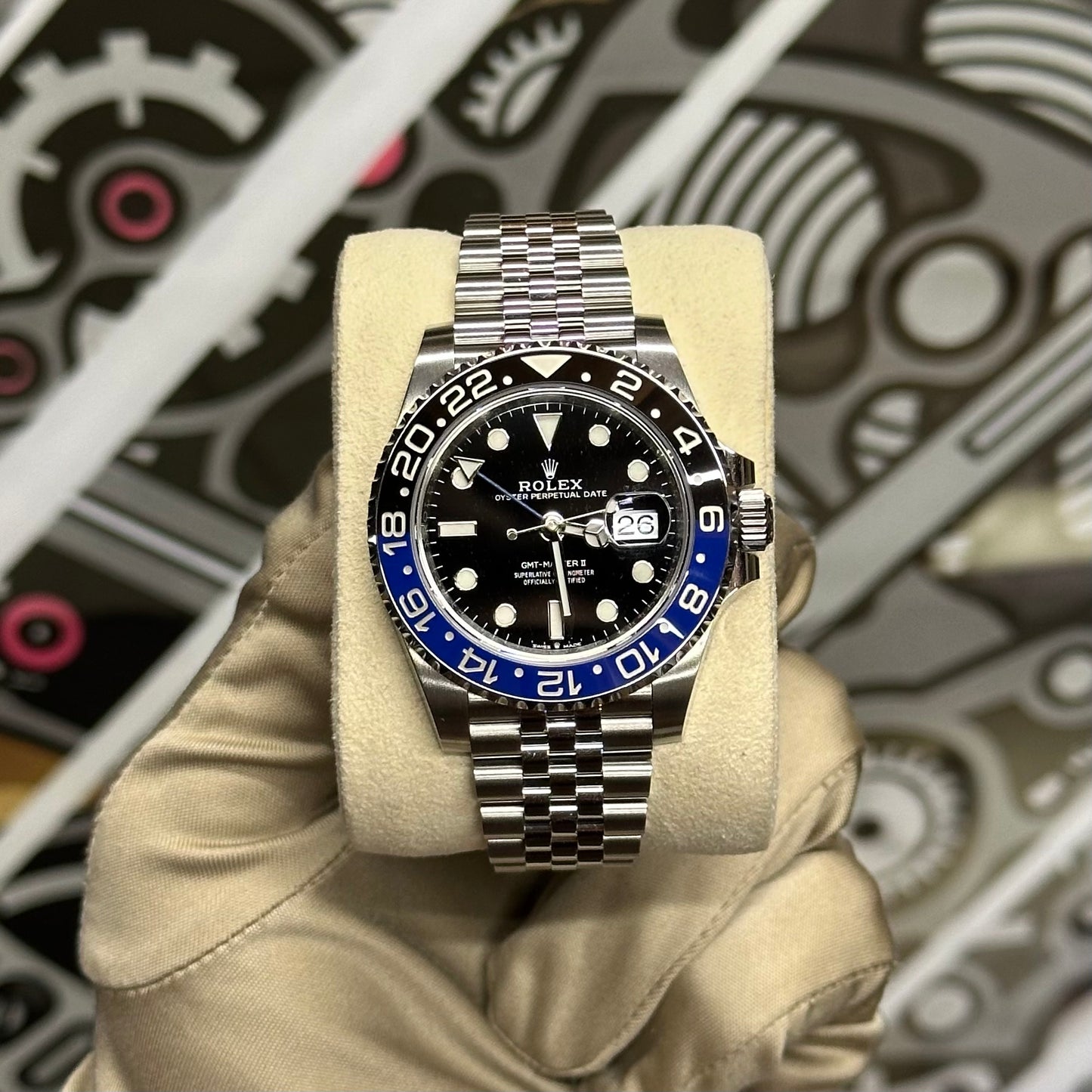 Rolex GMT Batgirl 126710BLNR 2024
