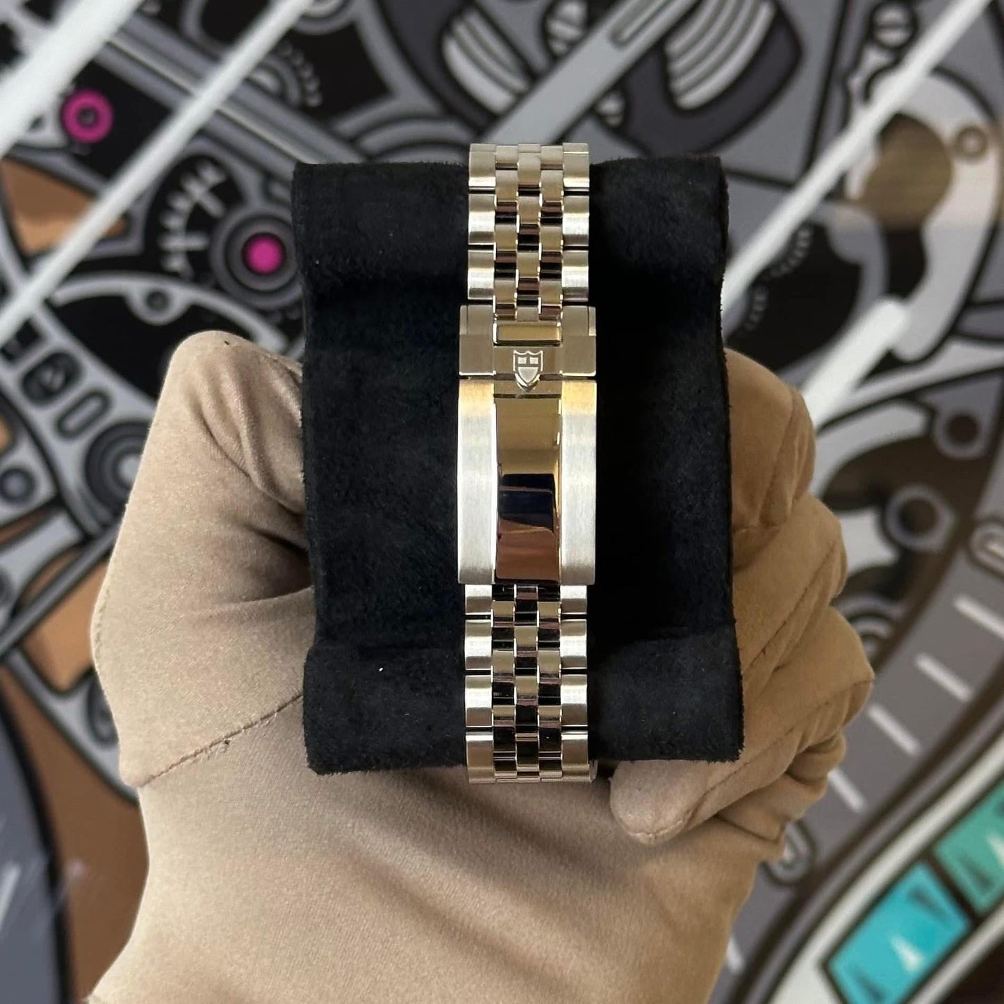 NEW Tudor Black Bay Chrono Panda Jubilee 79360N