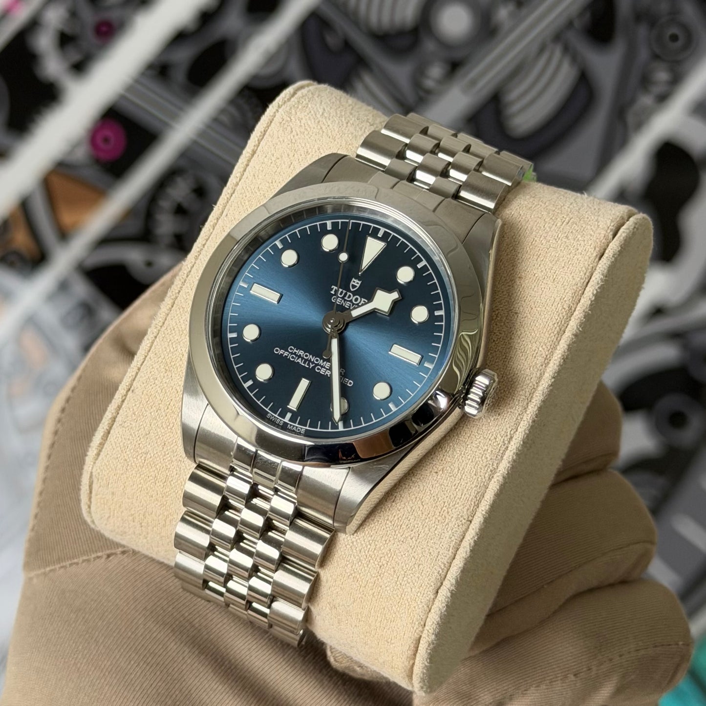 Tudor Black Bay Blue 39 79660