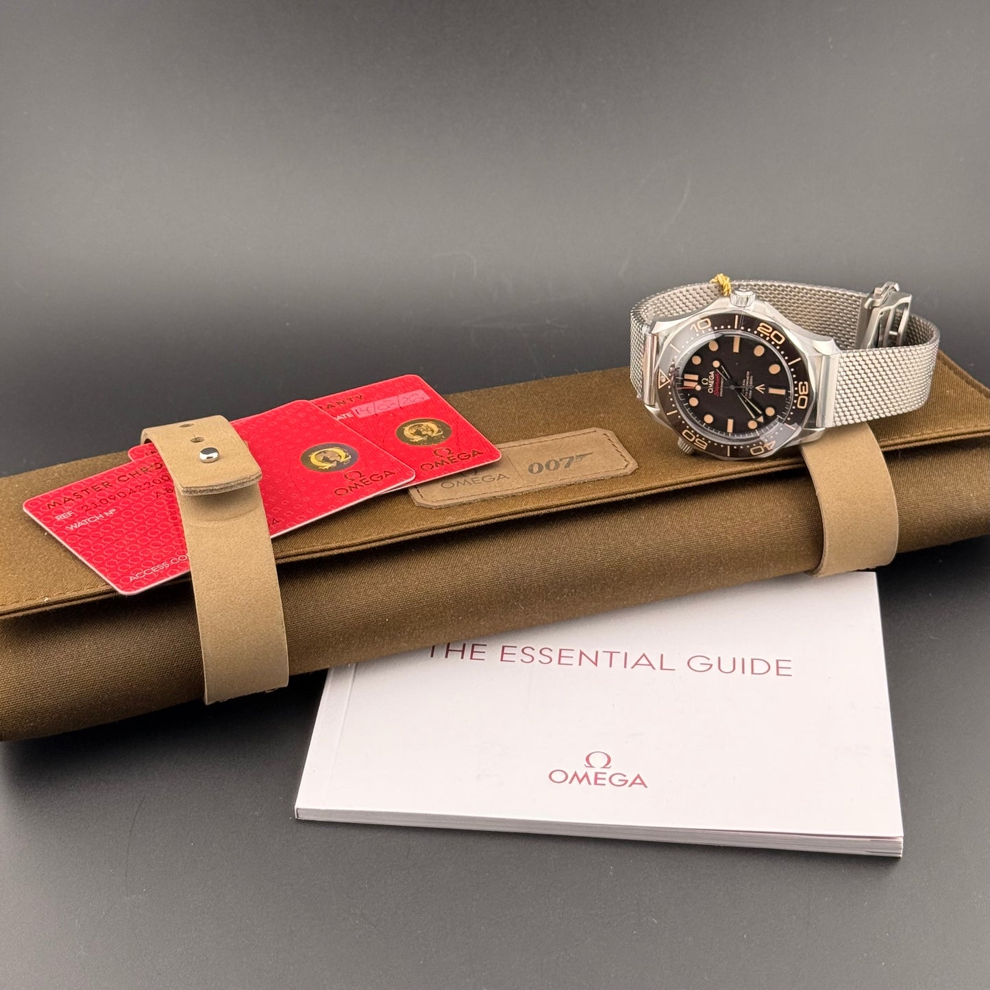 NEW Omega Seamaster Diver 300m James Bond 007 “No Time To Die” 210.90.42.20.01.001