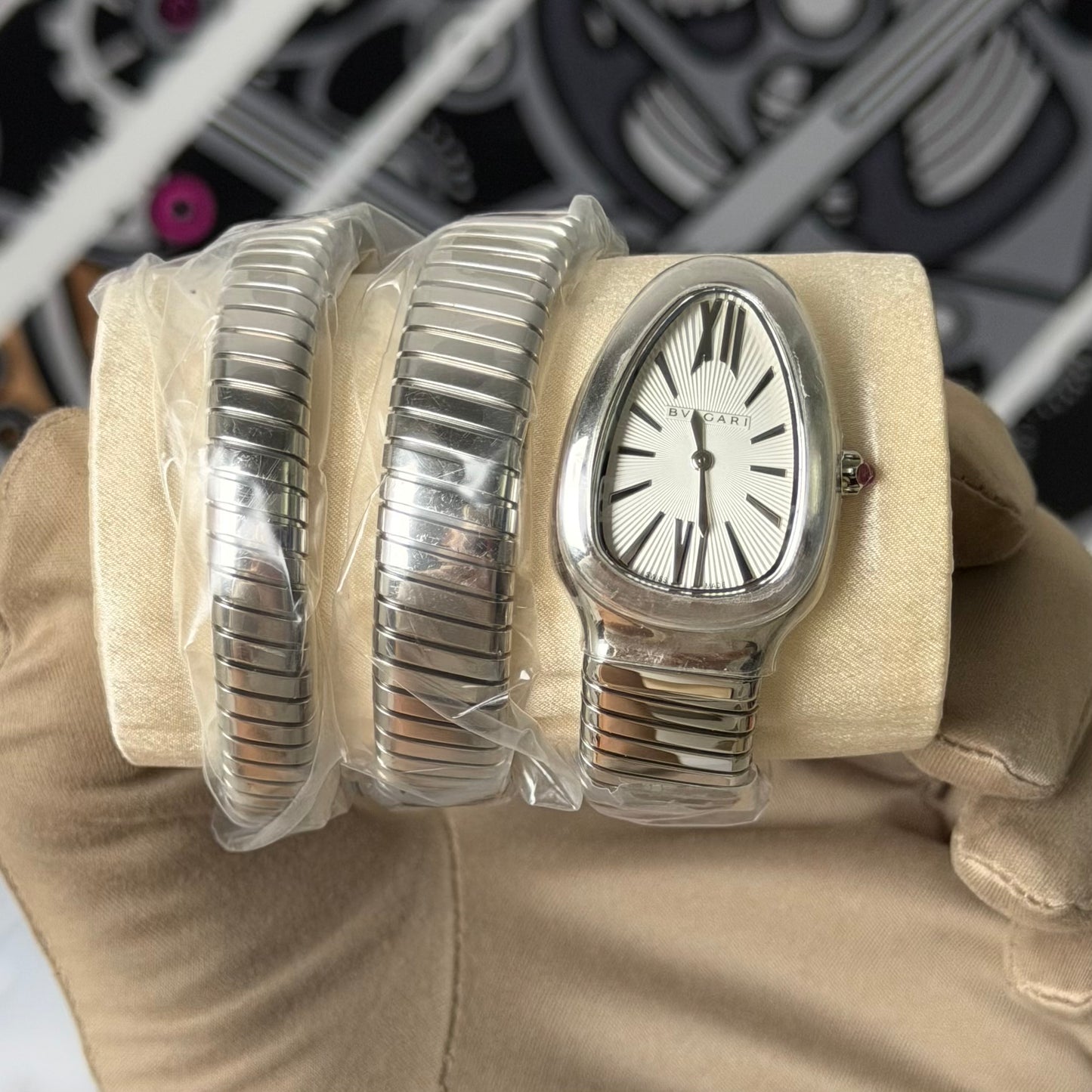 NEW Bvlgari Serpenti Tubogas 101911
