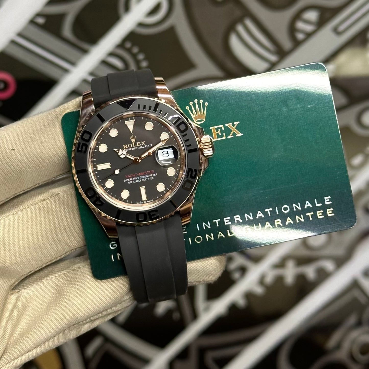 Rolex Yachtmaster Oysterflex 40 126655