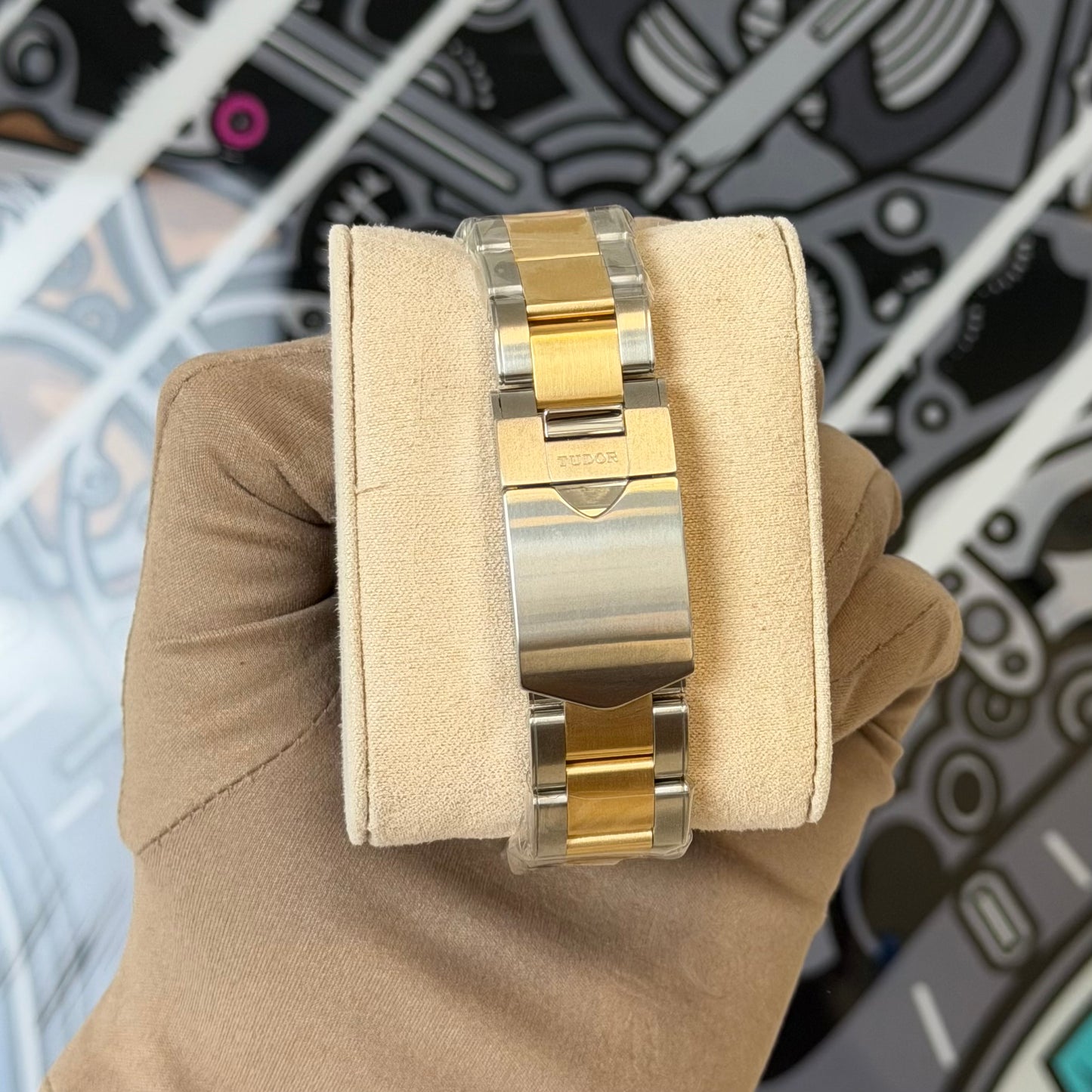 NEW Tudor Black Bay Steel & Gold 79733N