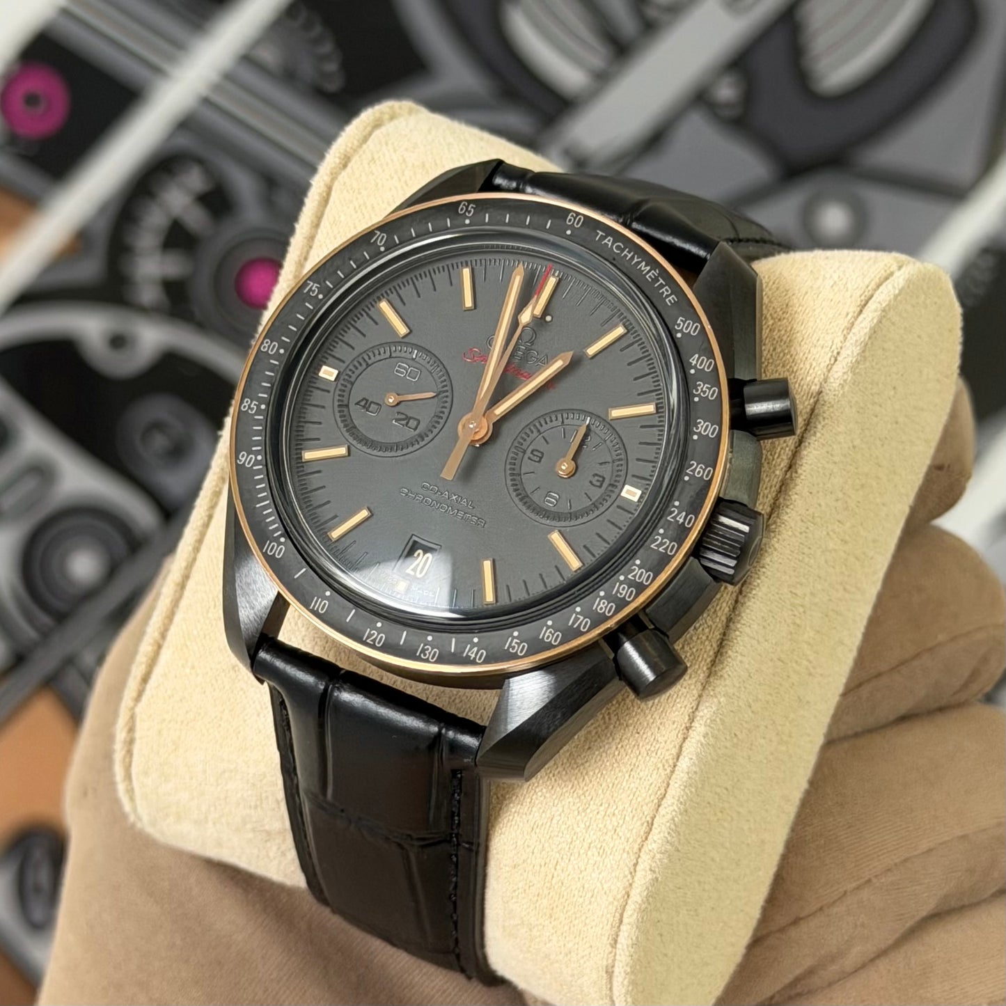Omega Speedmaster DSOM Sedna Black 311.63.44.51.06.001