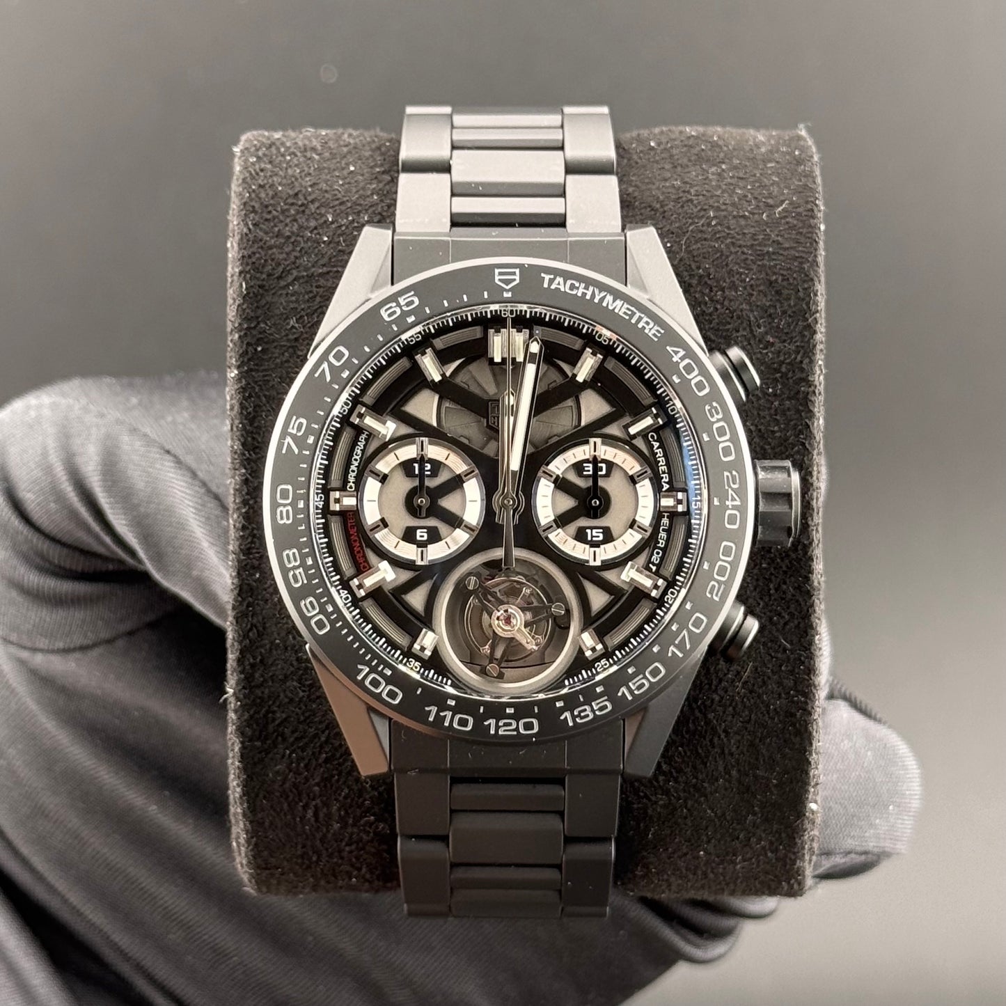 Tag Heuer Carrera Chronograph Tourbillon Ceramic Skeleton CAR5A90