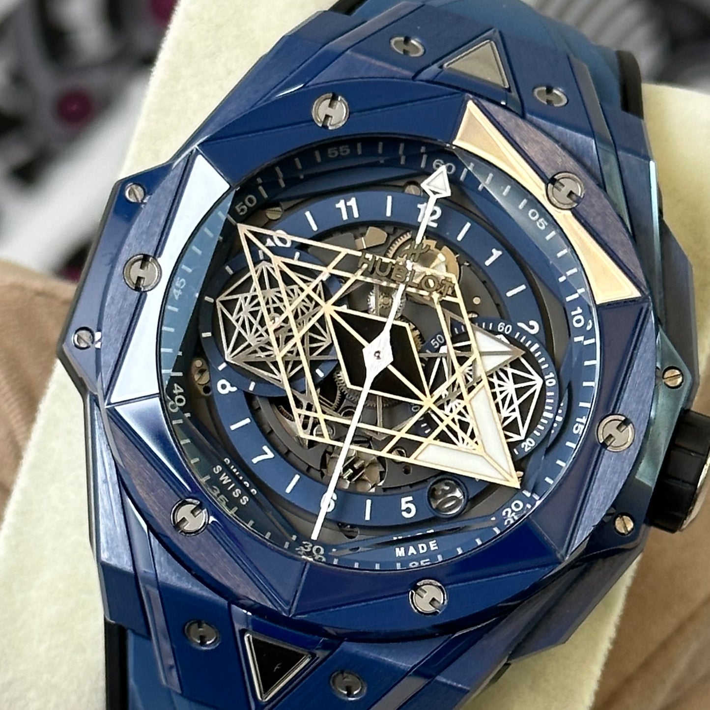 Hublot Big Bang UNICO Sang Bleu II 418.EX.5107.RX.MXM21