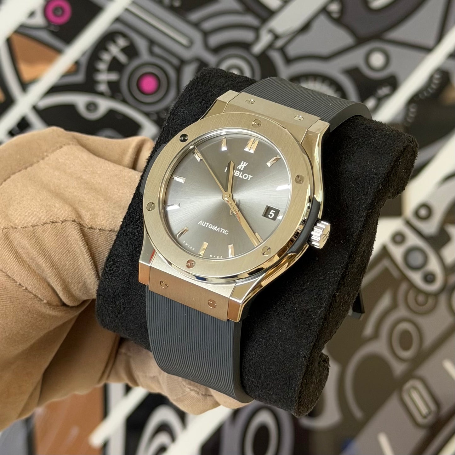 NEW Hublot Classic Fusion Racing Gray Titanium 511.NX.7071.RX