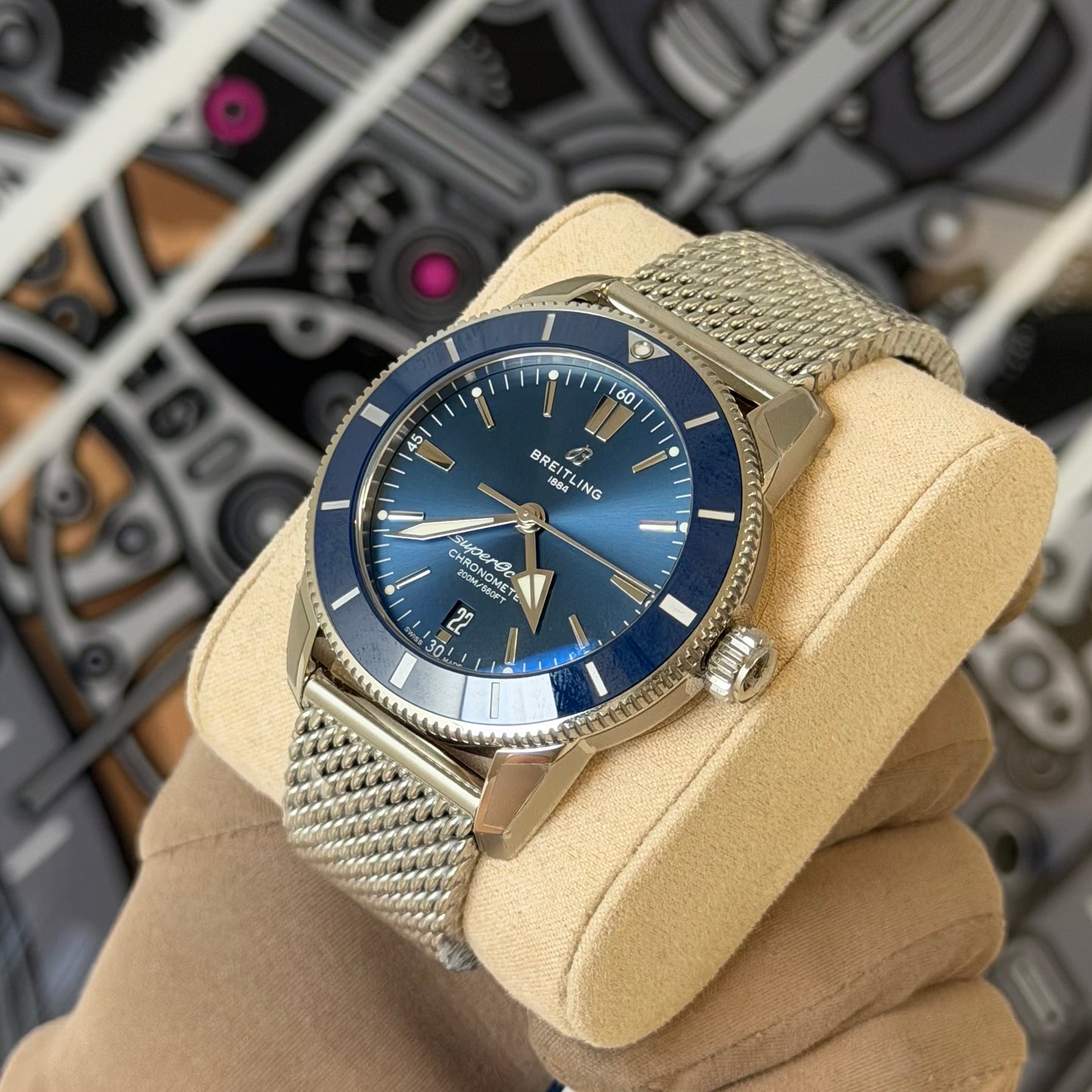 NEW Breitling SueprOcean Heritage B20 44 AB2030