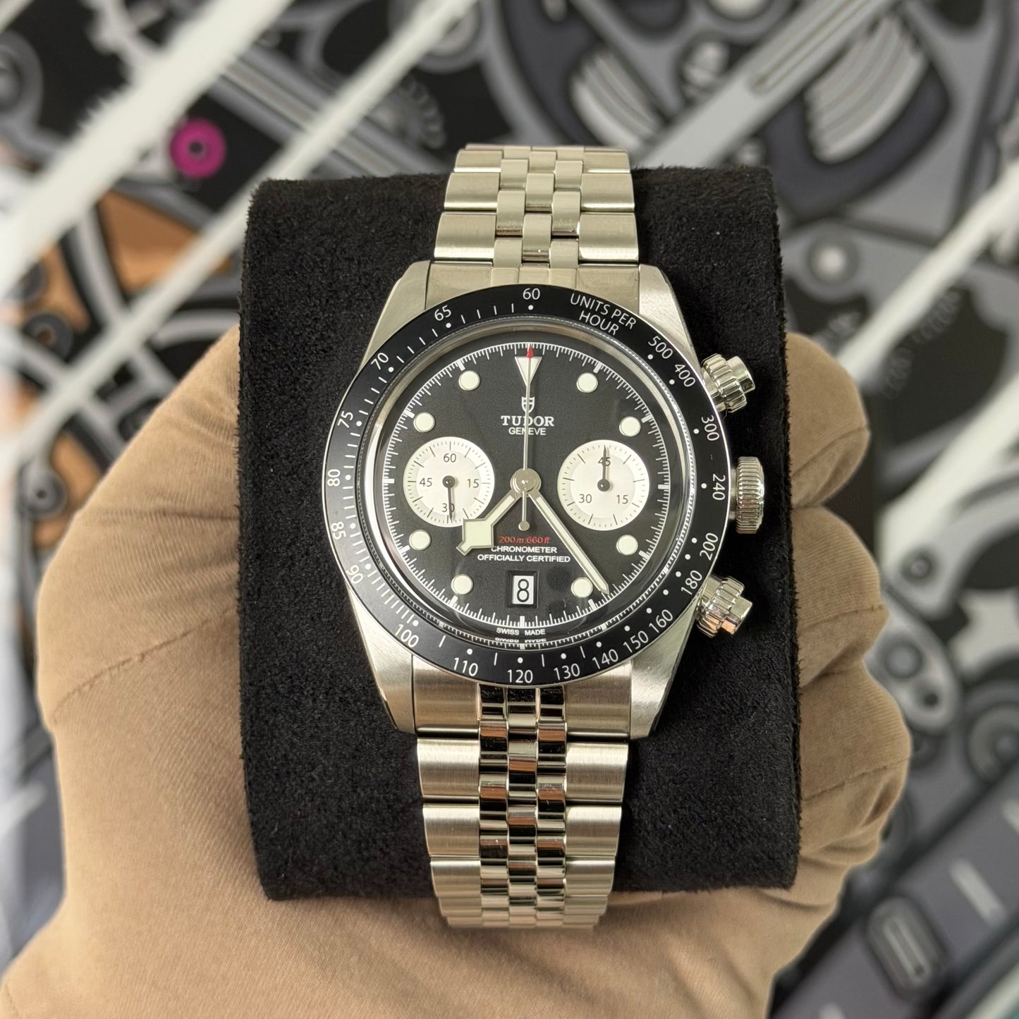 NEW Tudor Black Bay Chrono Jub 79360N
