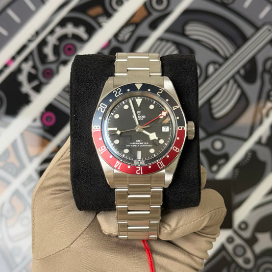 NEW TudorBlack Bay Pepsi Black Dial 79830RB