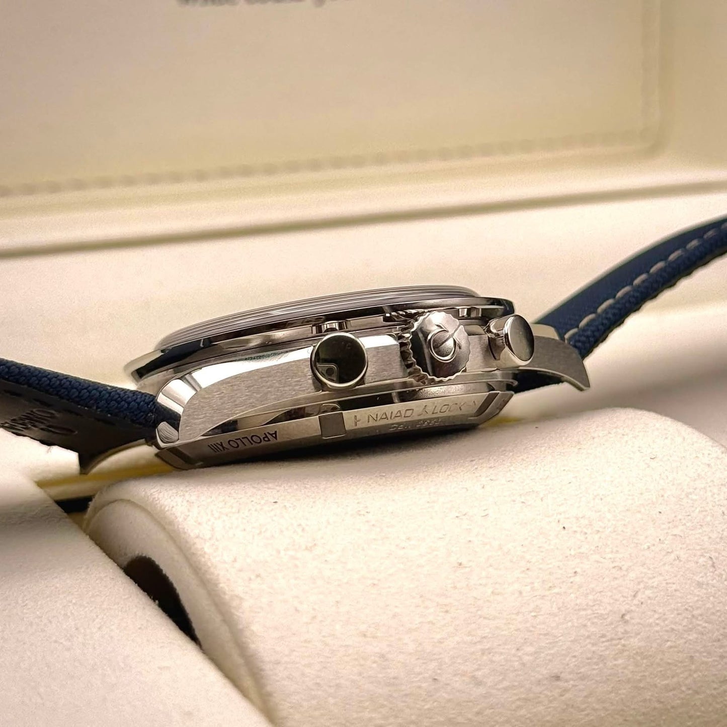 NEW Omega Speedmaster Silver Snoopy 50th Anniversary 310.32.42.50.02.001