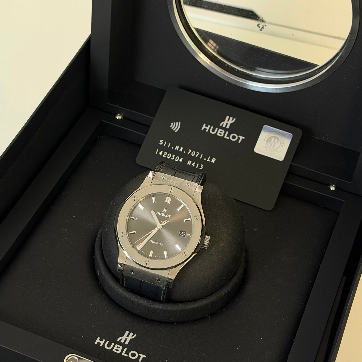 Hublot Classic Fusion Racing Gray Titanium 511.NX.7071.LR