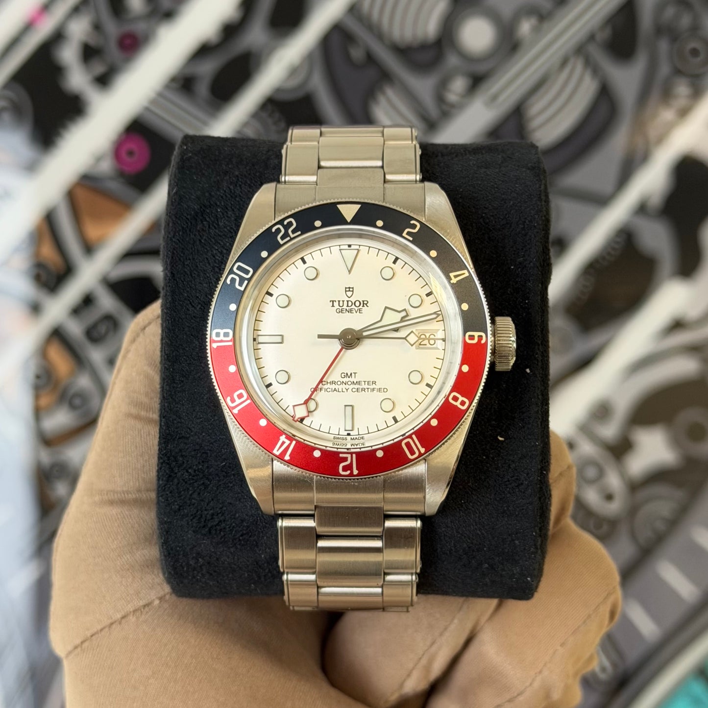 Tudor Black Bay Pepsi White Dial 79830RB