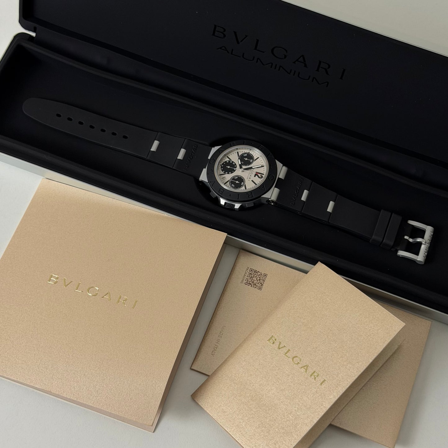 NEW Bvlgari Aluminium Titanium 103722