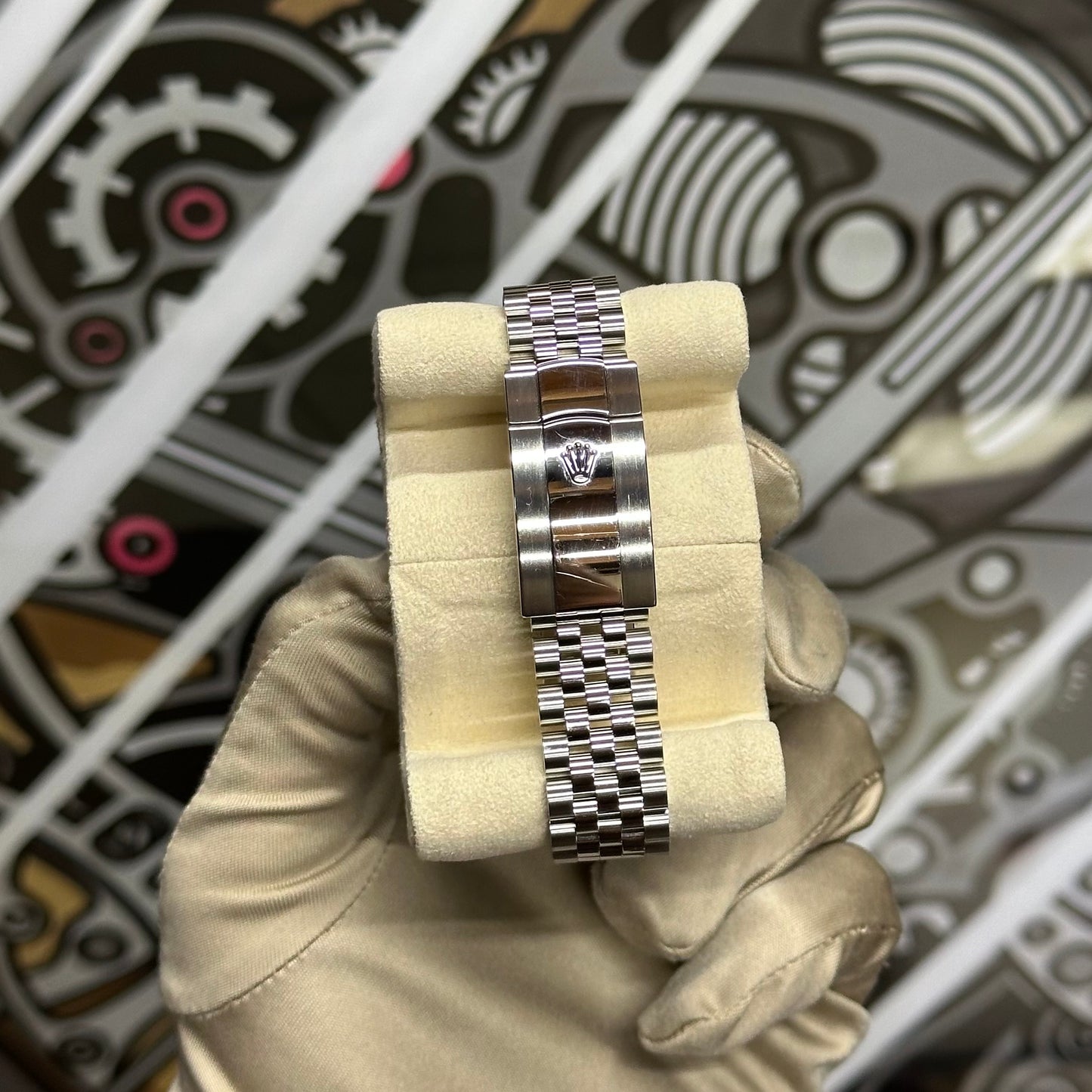 Rolex DJ36 Blue Motif Dial 126234