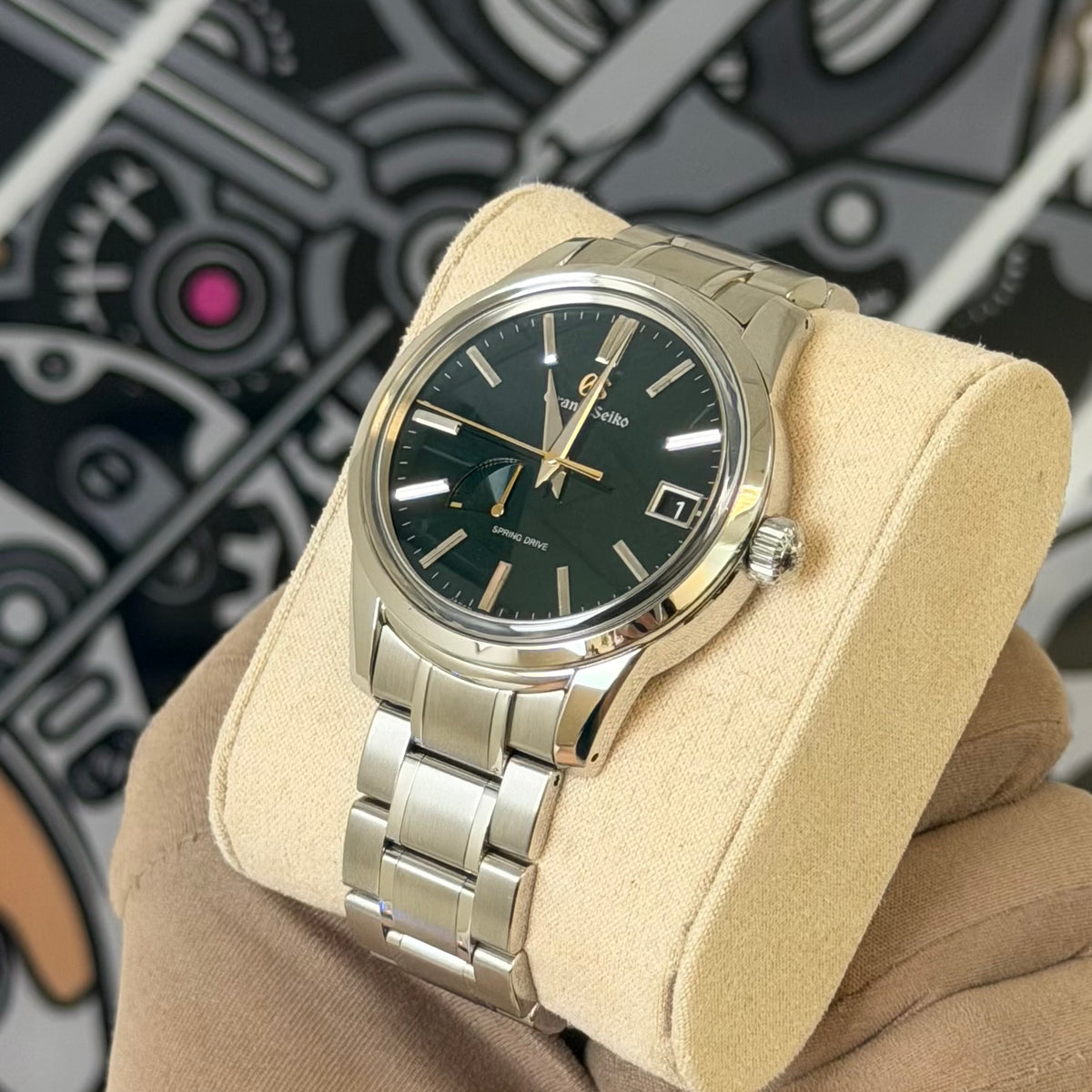 Grand Seiko Spring Drive Mt. Fuji Summer Green SBGA453