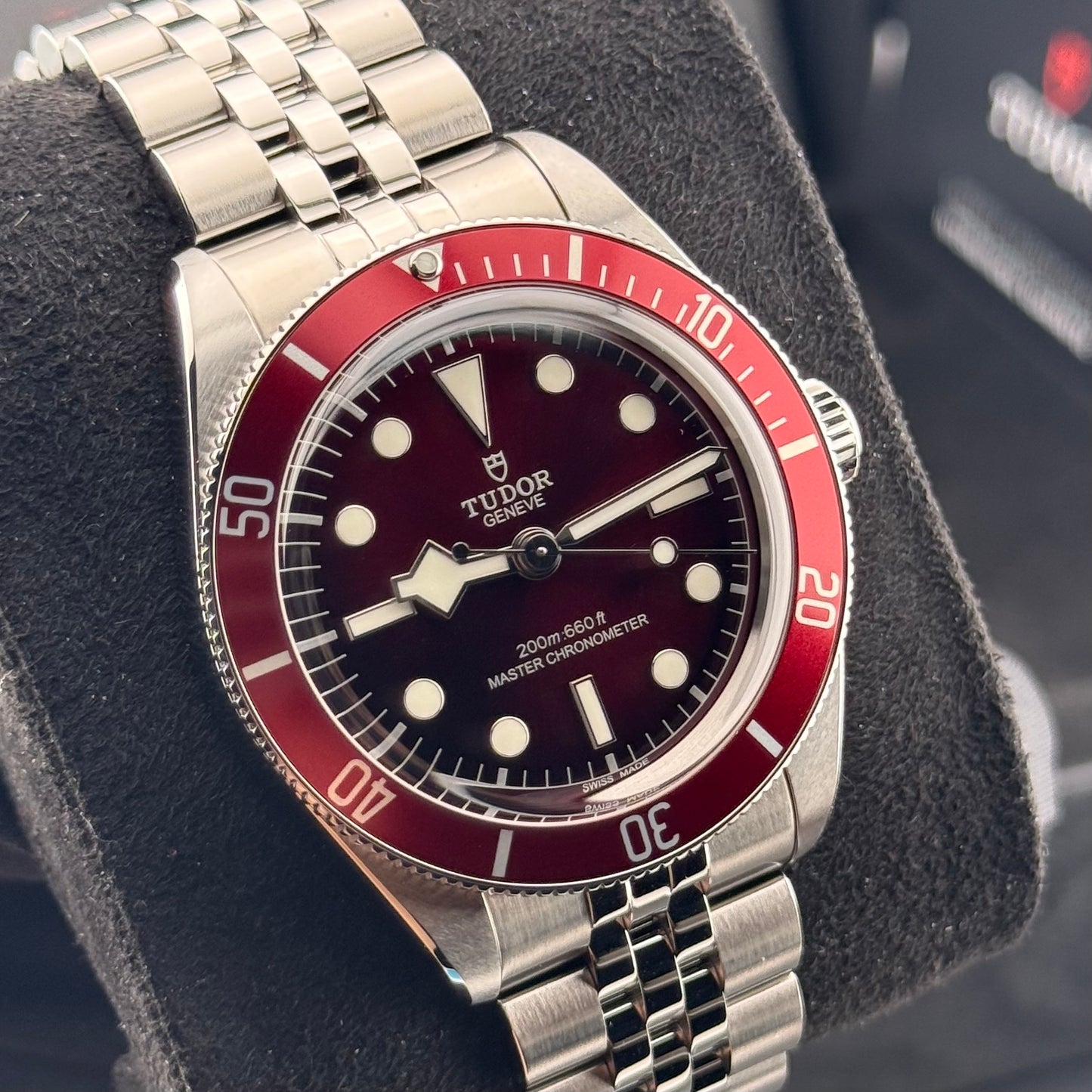 NEW Tudor Black Bay 58 Burgundy Jubilee