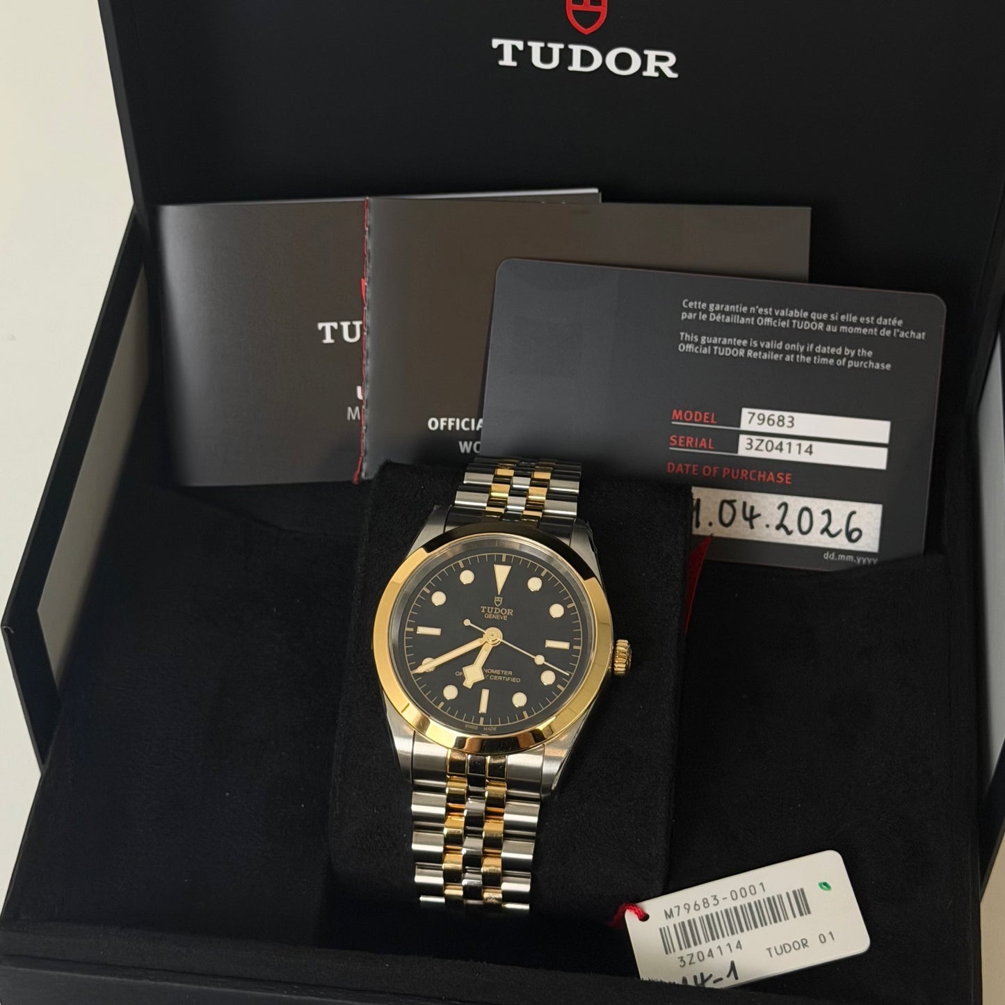 NEW Tudor BB41 S&G 79683