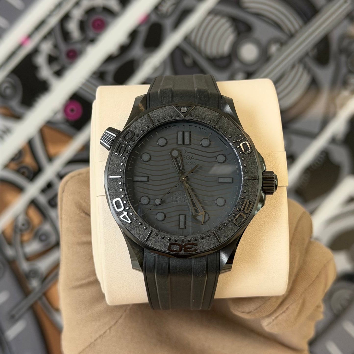 Omega Seamaster 300M Black Ceramic Co-Axial 210.92.44.20.01.003