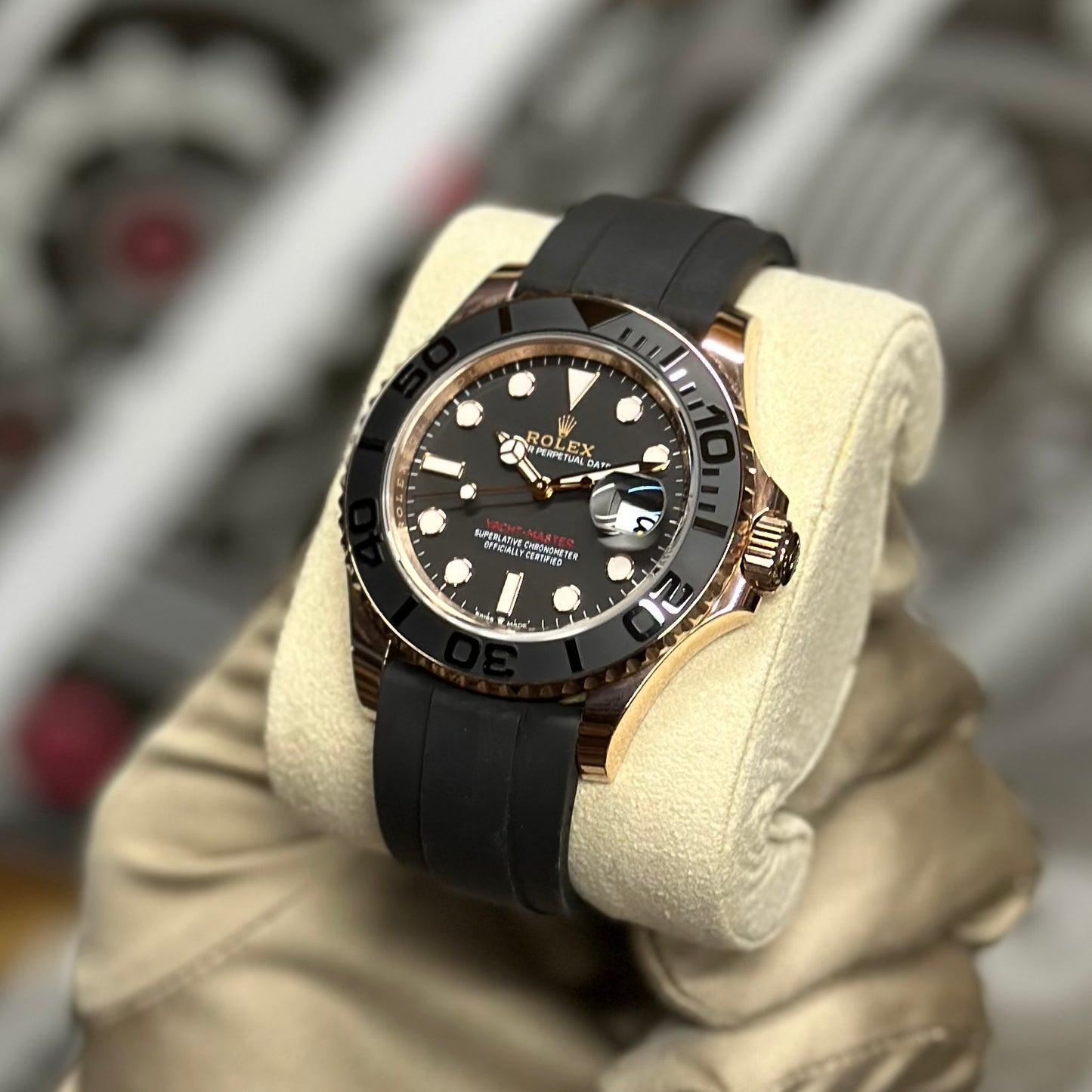 Rolex Yachtmaster Oysterflex 40 126655