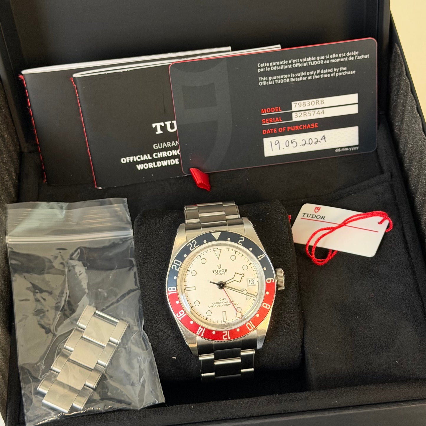 Tudor Black Bay Pepsi White Dial 79830RB 2024