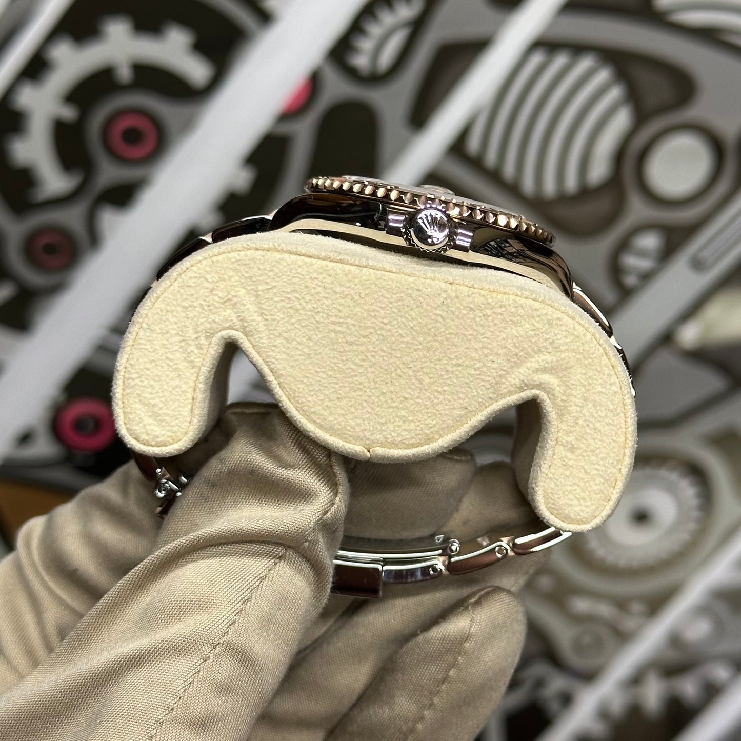 Rolex Yachtmaster Two Tone Black Dial 126621