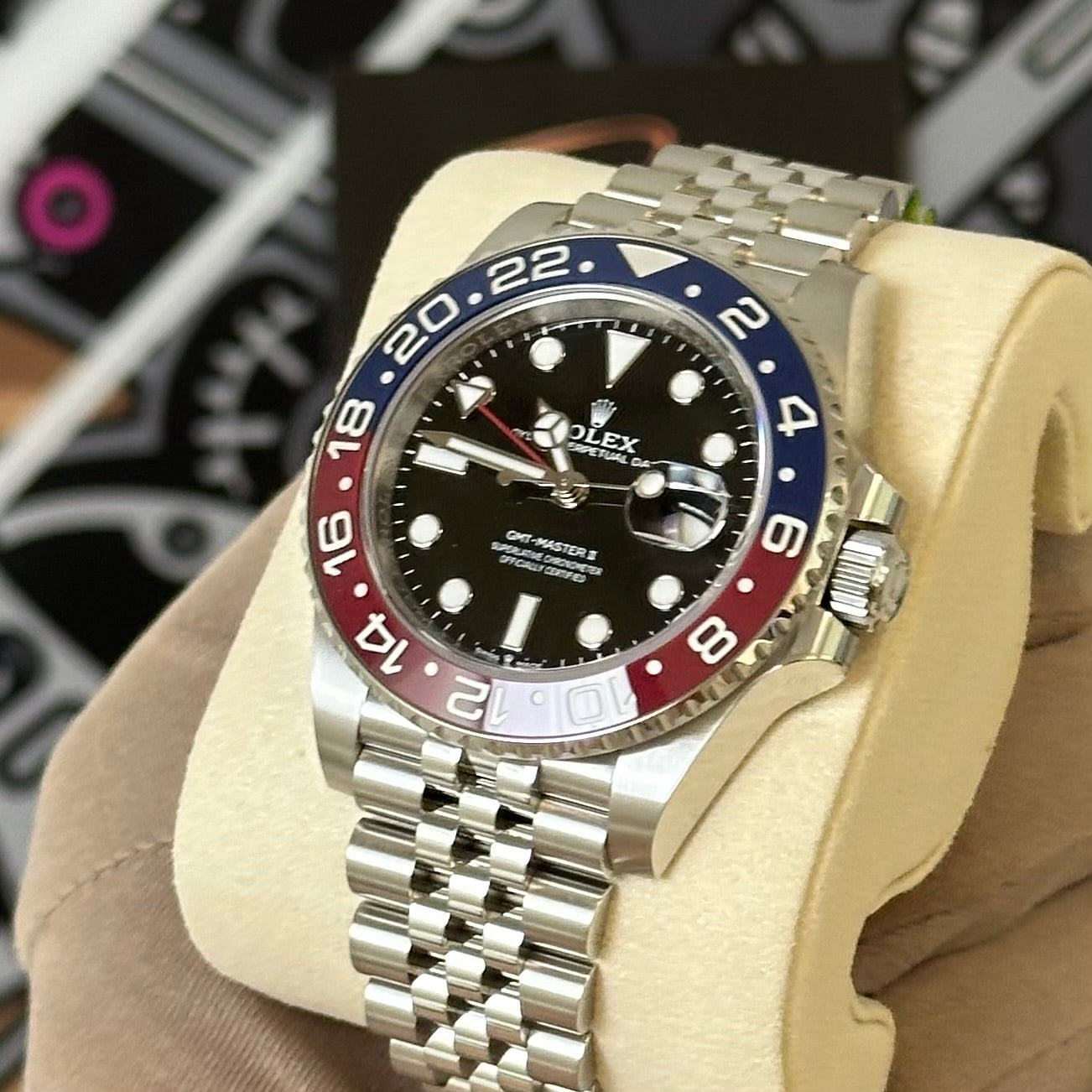 NEW Rolex Pepsi 126710BLRO